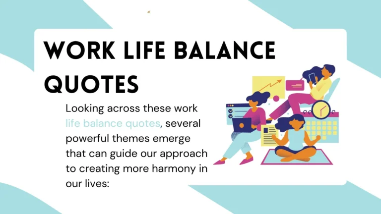 Work Life Balance Quotes